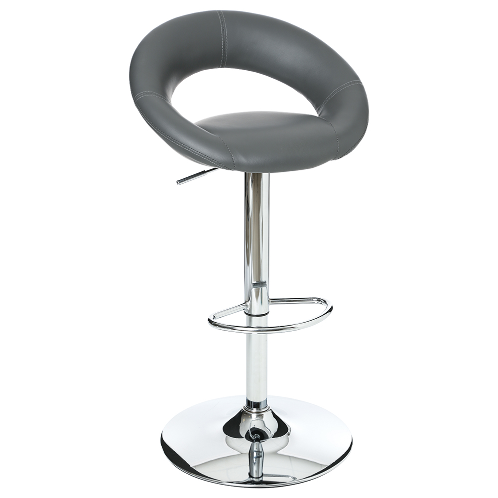 atmosphera-sasha-pu-leather-bar-stool-dark-grey