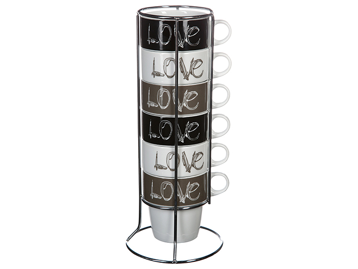 love-porcelain-stackable-espresso-mugs-set-of-6-pieces