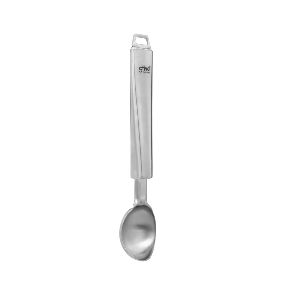 5five-stainless-steel-ice-cream-manual-spoon-scooper-21cm
