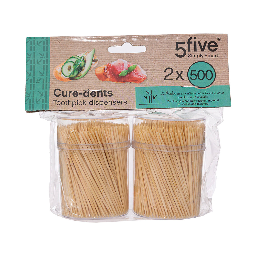 5five-bamboo-toothpicks-set-of-2-pieces-500-toothpicks-each