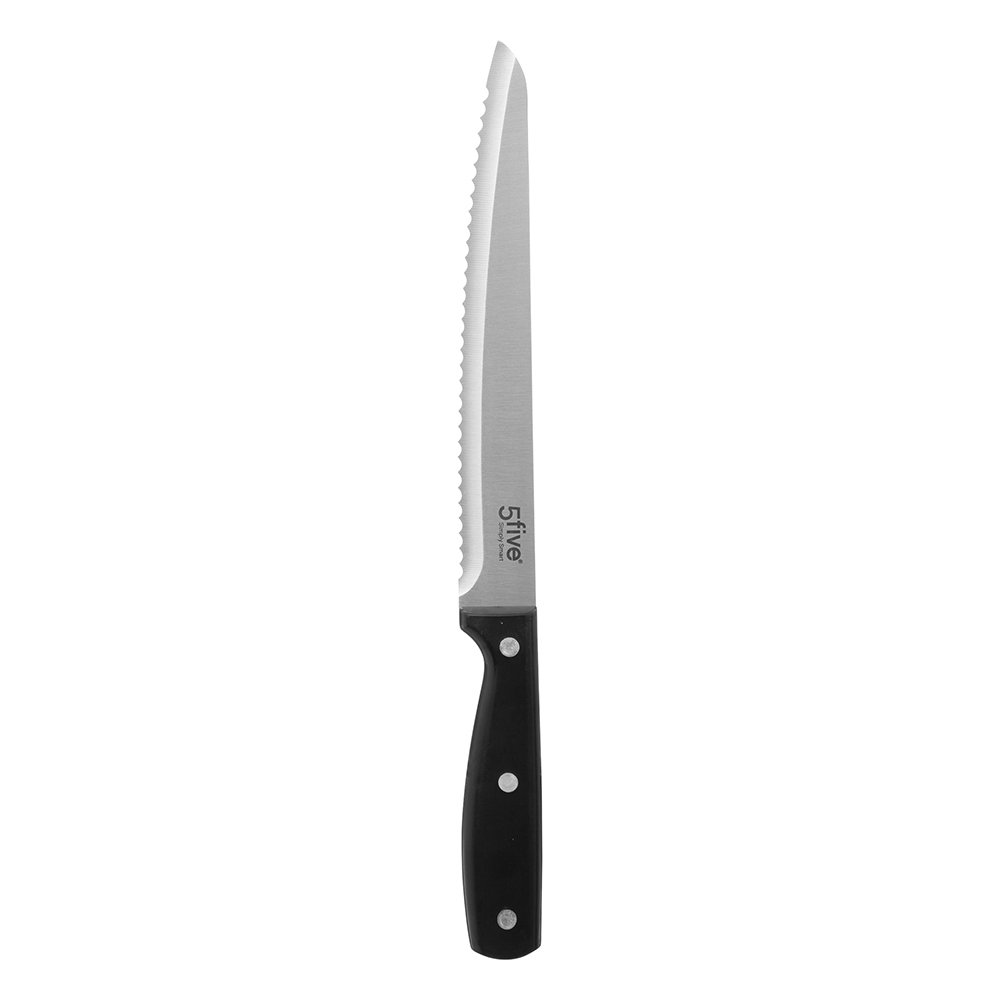 5five-essential-stainless-steel-bread-knife-black