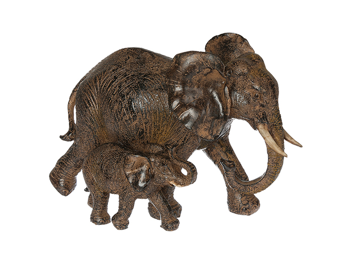 resin-elephant-figurine-3-assorted-colours