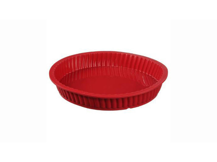 5five-silicone-round-flan-baking-form-red-24cm