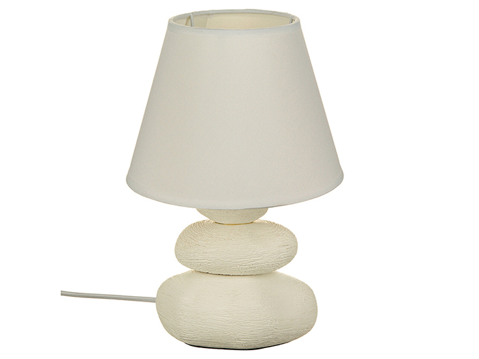 atmosphera-sea-3-pebbles-shaped-table-lamp-with-shade-e14-2-assorted-colours