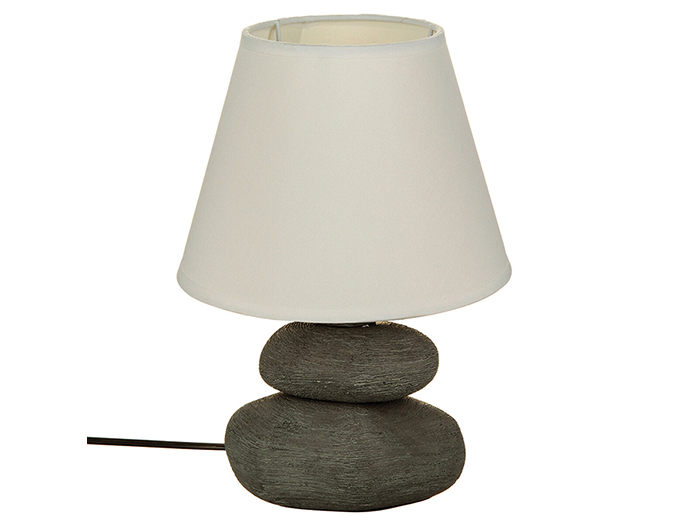 atmosphera-sea-3-pebbles-shaped-table-lamp-with-shade-e14-2-assorted-colours