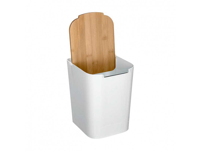 5five-natureo-cosmetic-waste-bin-5l-in-white-with-bamboo-lid-22-4cm-x-18-3cm-x-24-4cm