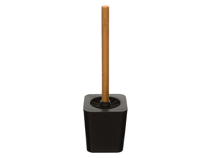 toilet-brush-with-holder-black-with-bamboo-handle-38cm