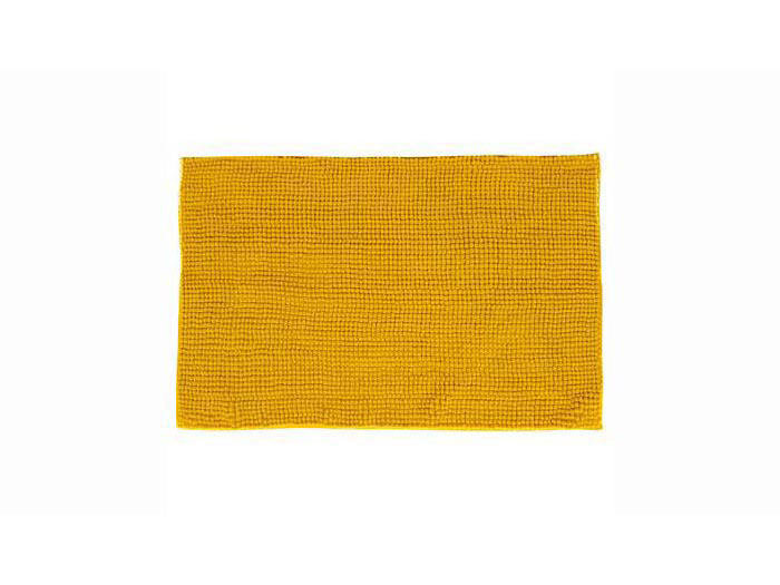 chenille-bathroom-mat-yellow-50cm-x-80cm