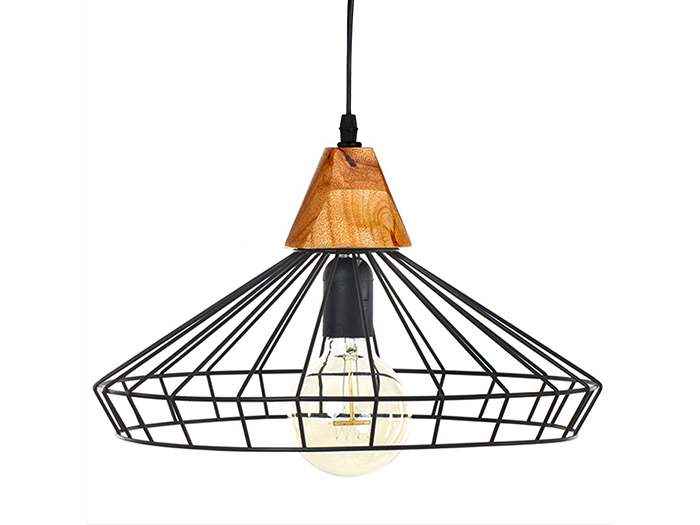 atmosphera-ben-metal-hanging-light-e27-black