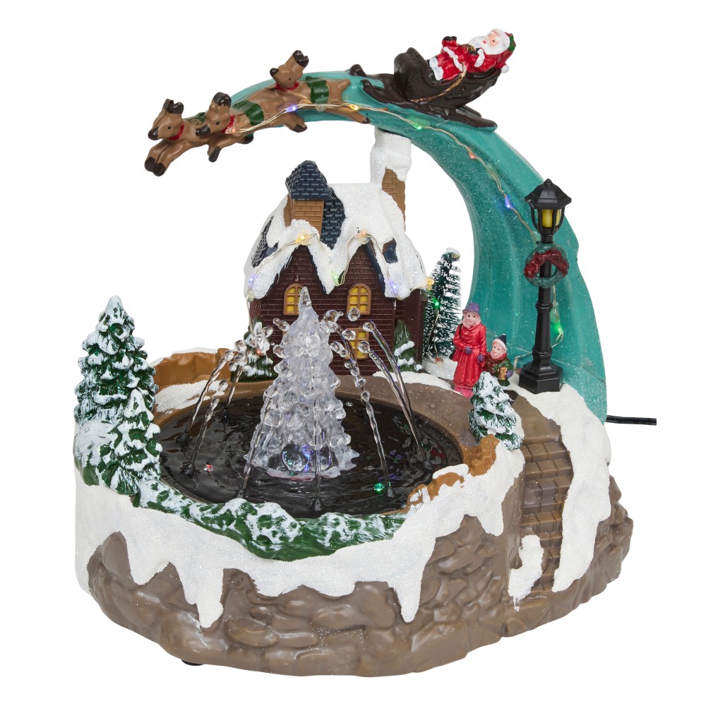 christmas-animated-villages-xmas-fountain-led-electric