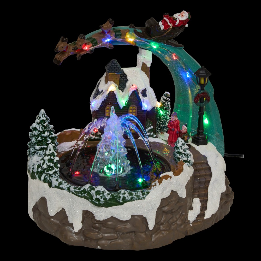 christmas-animated-villages-xmas-fountain-led-electric
