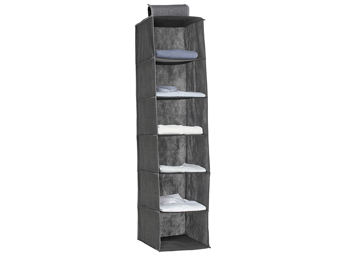 ClosetMaid Capsule 6-Cube Hanging Fabric Closet Organizer - Black