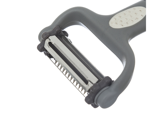 5five-plastic-vegetable-peeler-with-3-blades-grey