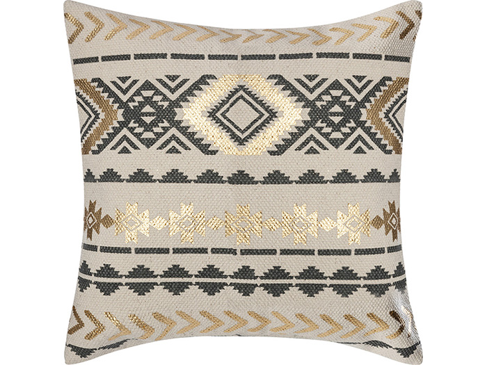 atmosphera-ethnic-design-square-cushion-cover-gold-40-x-40-cm