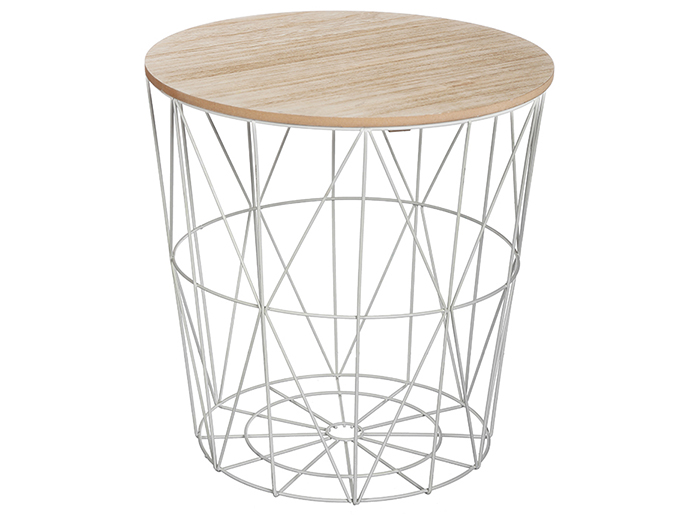 atmosphera-kumi-metal-cage-side-table-grey-41-x-40-cm