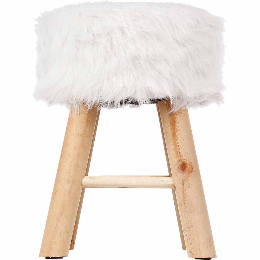 atmosphera-oslo-artificial-fur-side-stool-white-30cm-x-42cm