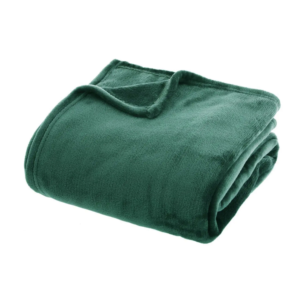 atmosphera-polyester-flannel-blanket-green-180cm-x-230cm