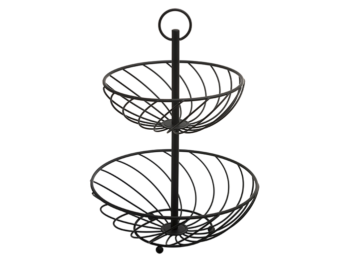 steel-2-tier-basket-stand-in-black-27cm-x-39cm