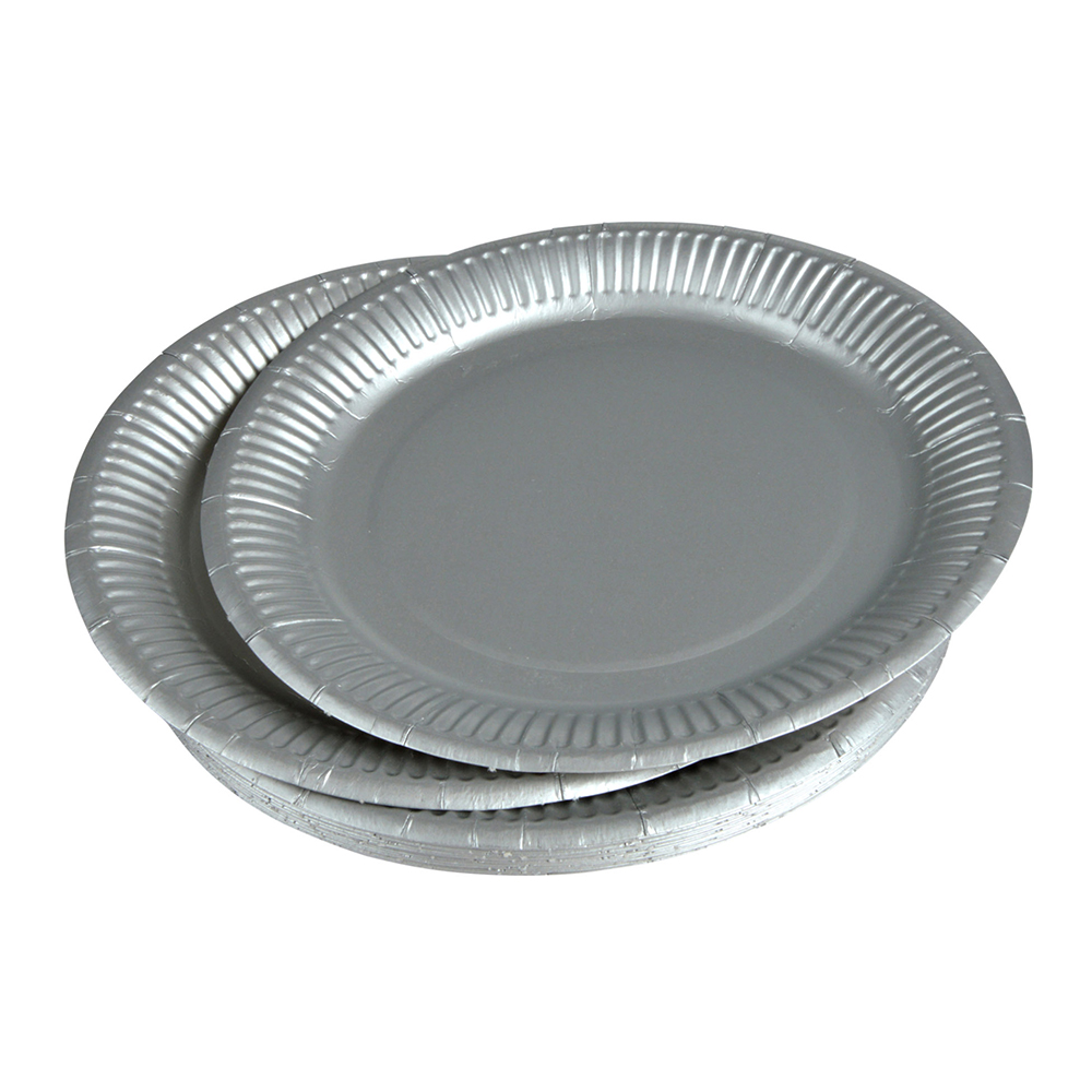 party-paper-plates-set-of-20-pieces-silver-23cm