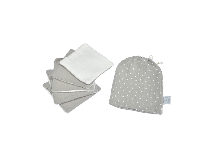 baby-s-cotton-washcloths-set-of-5-pieces-with-bag-grey-11cm-x-11cm