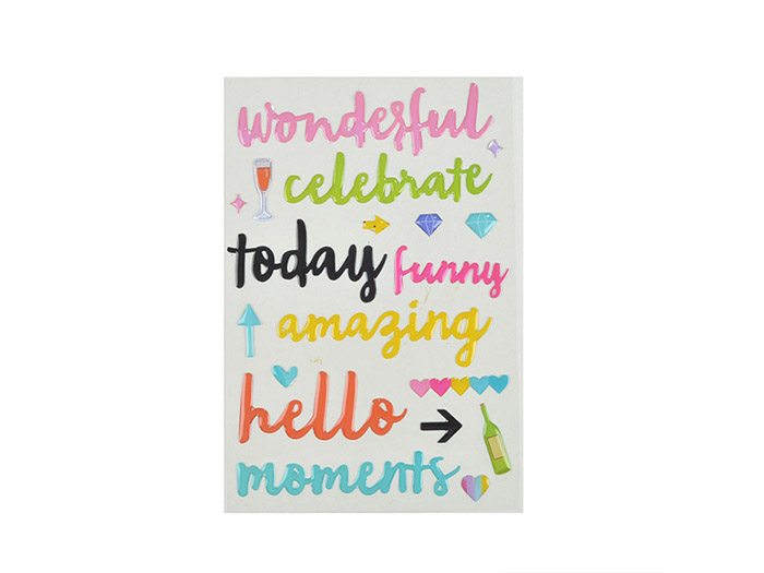 happy-times-words-epoxy-3d-self-adhesive-stickers-pack-of-19-pieces