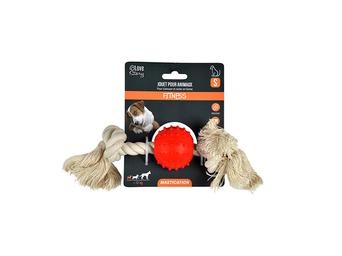 rubber-ball-rope-dog-toy-red-5cm-x-25cm