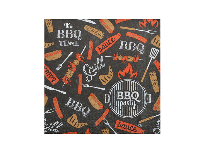 bbq-party-design-paper-napkins-set-of-20-pieces-33cm-x-33cm