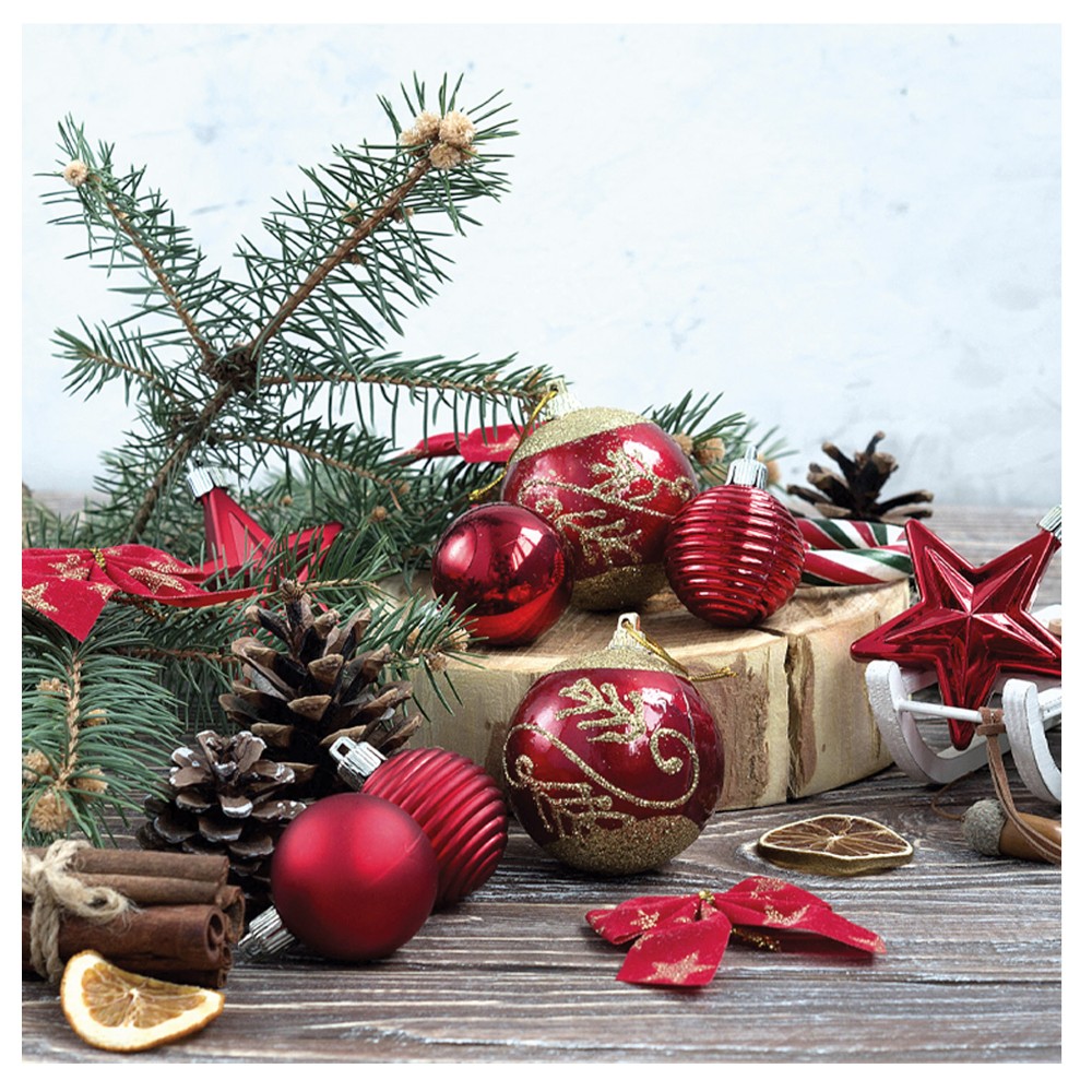christmas-paper-napkins-red-gold-baubles-design-33x33cm