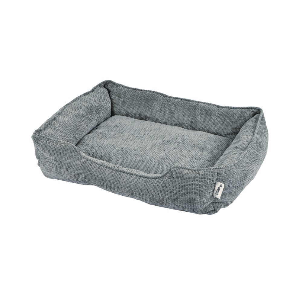 polyester-velvet-dog-bed-73x60x20cm-granite-grey
