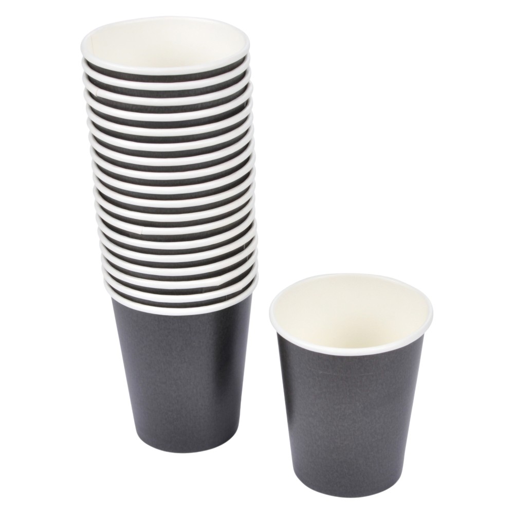 set-vitamin-paper-cups-set-black-25cl-pack-of-20
