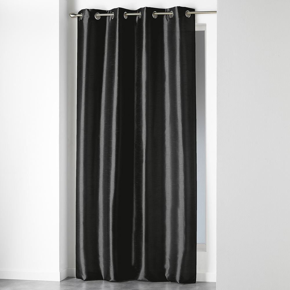 shana-silk-eyelet-polyester-curtain-black-140cm-x-240cm