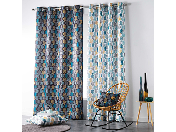 palpito-printed-polyester-eyelet-curtain-140-x-260-cm-grey-and-blue
