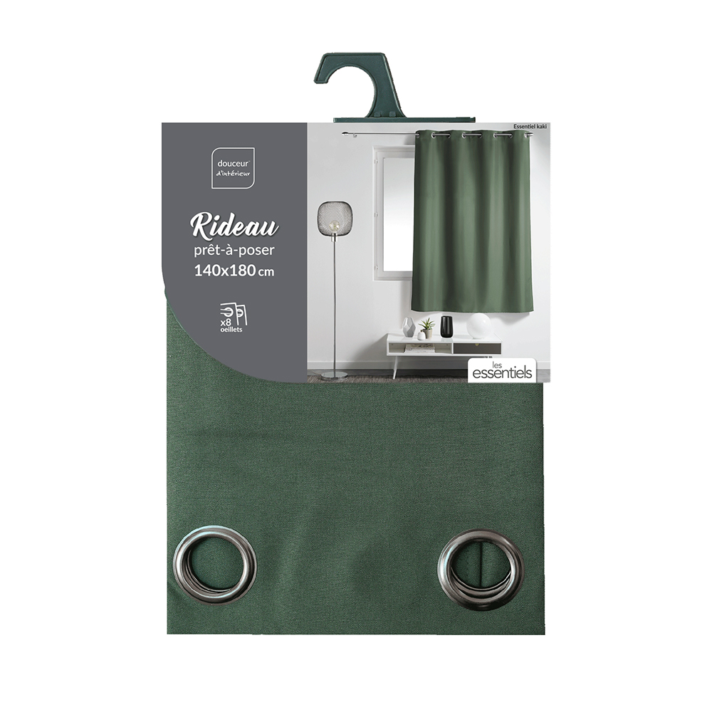 essential-microfibre-eyelet-window-curtain-khaki-green-140cm-x-180cm