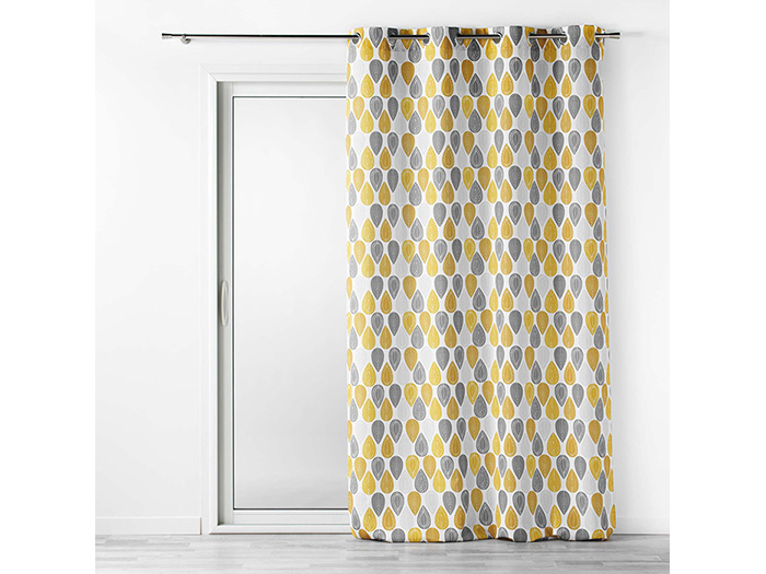 palpito-printed-polyester-eyelet-curtain-140-x-260-cm-white-and-yellow