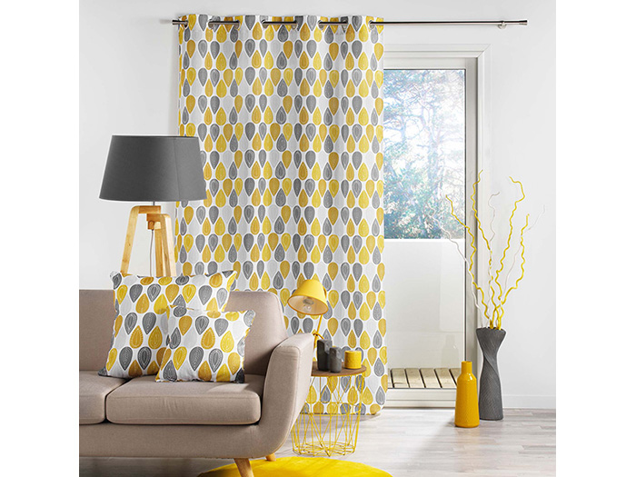 palpito-printed-polyester-eyelet-curtain-140-x-260-cm-white-and-yellow
