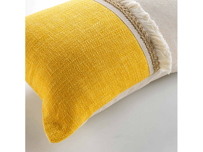 cancun-polycotton-jute-fringed-rectangular-sofa-cushion-yellow-30cm-x-50cm