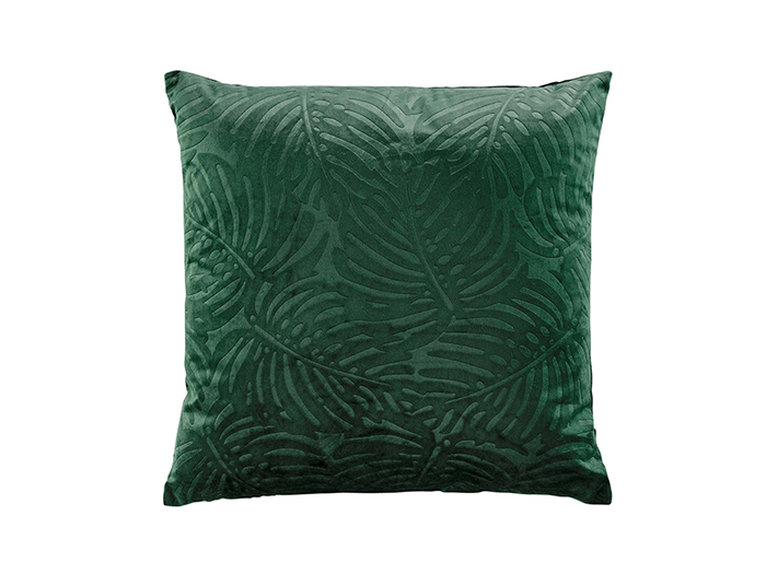 analia-velvet-embossed-square-sofa-cushion-fir-green-50cm-x-50cm