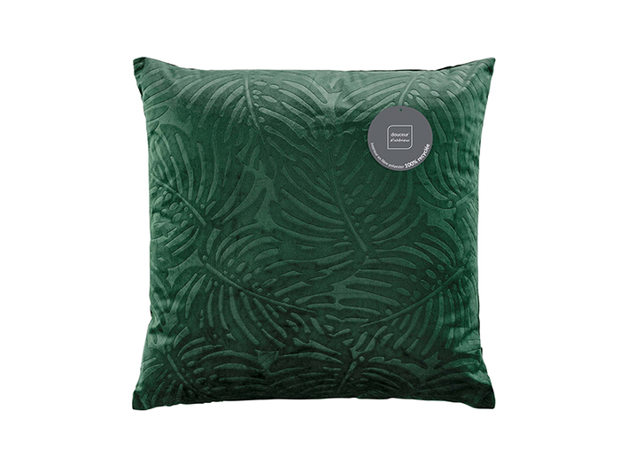 analia-velvet-embossed-square-sofa-cushion-fir-green-50cm-x-50cm