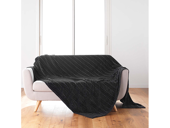 arya-embossed-flannel-blanket-black-180cm-x-220cm