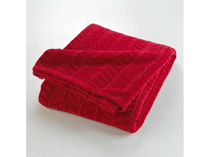 arya-embossed-flannel-blanket-carmine-red-180cm-x-220cm