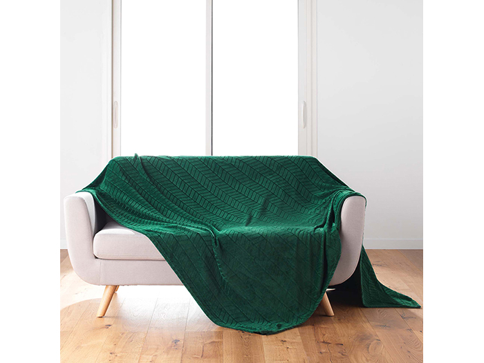 arya-embossed-flannel-blanket-green-180cm-x-220cm