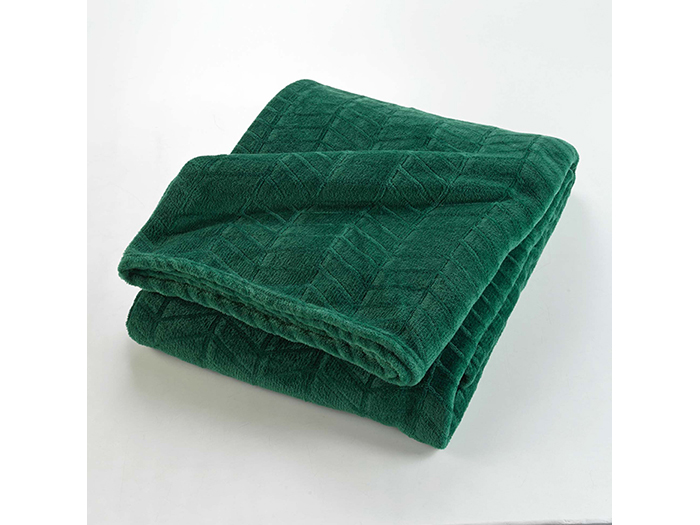 arya-embossed-flannel-blanket-green-180cm-x-220cm