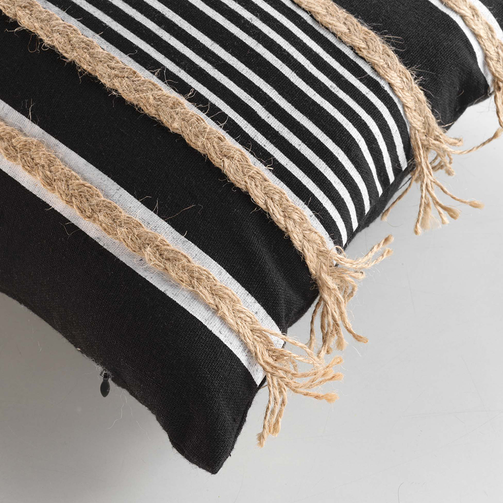 milazzo-rectangular-cushion-polycotton-jute-black-30cm-x-50cm