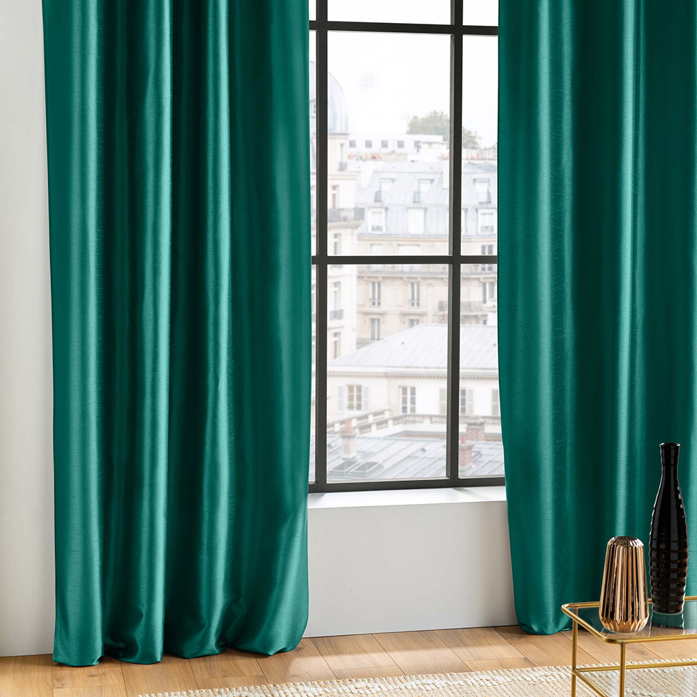 shana-silk-eyelet-polyester-curtain-emerald-green-140cm-x-240cm