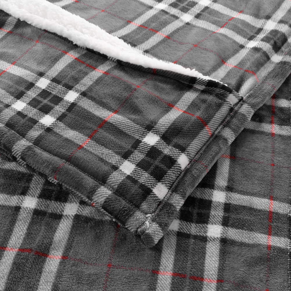 scottish-printed-flannel-blanket-with-foot-pocket-grey-125cm-x-150cm