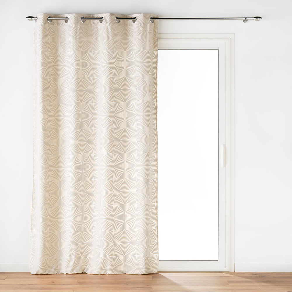 geolia-circles-design-eyelet-curtain-beige-white-135cm-x-260cm