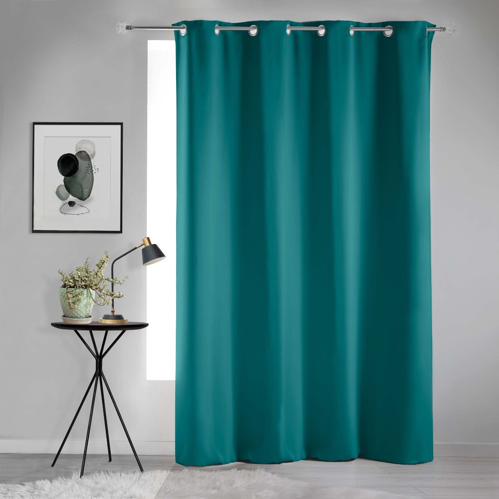 curtain-with-eyelets-plain-blackout-occult-peacock-blue-135-cm-x-240-cm