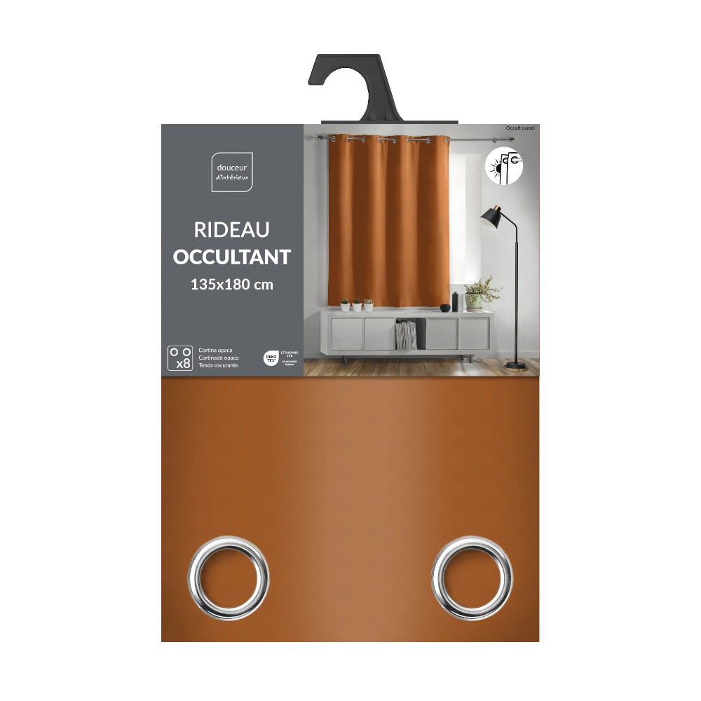 curtain-with-eyelets-plain-blackout-occult-camel-brown-135-cm-x-180-cm