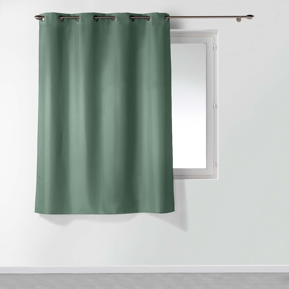 curtain-with-eyelets-plain-polyester-essential-cedar-green-140-cm-x-180-cm