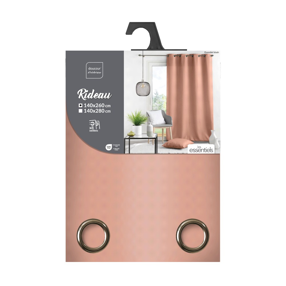 curtain-with-eyelets-plain-polyester-essential-blush-140-cm-x-260-cm